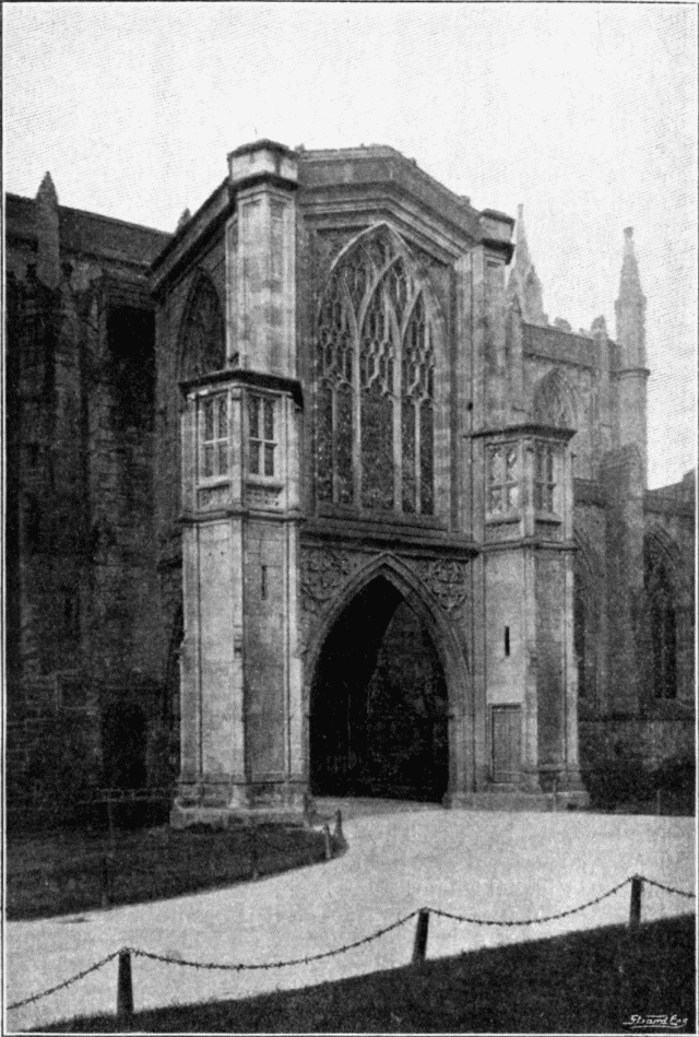 THE NORTH PORCH. Illustration: THE NORTH PORCH.