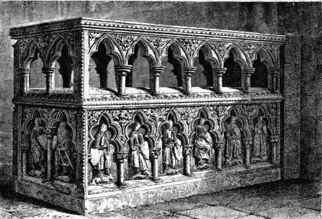 THE CANTILUPE SHRINE. Illustration: THE CANTILUPE SHRINE.