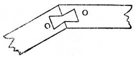 Fig. 291.&mdash;Dovetail Keying on
    the Angle.