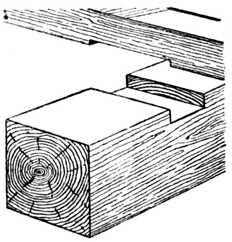 Fig. 350.&mdash;Notched Joint.