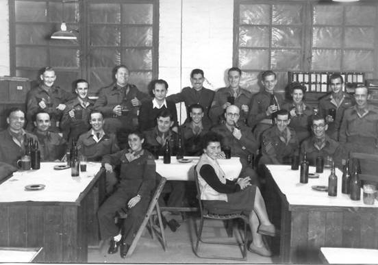 CLERICAL STAFF No.2 BASE WORKSHOPS. AFTER VJ DAY