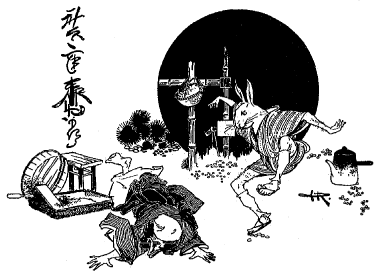 Le blaireau ne tarda pas � rendre le dernier soupir