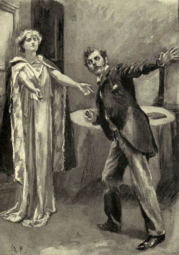 "STOP WHERE YOU ARE!... FOR MERCY'S SAKE, DON'T COME
IN!"