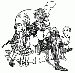 Pause&mdash;excited reader.