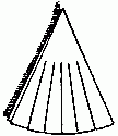 Fig. 205&mdash;Slit the triangle.