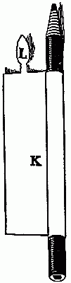 Fig. 216&mdash;Roll it on a pencil.