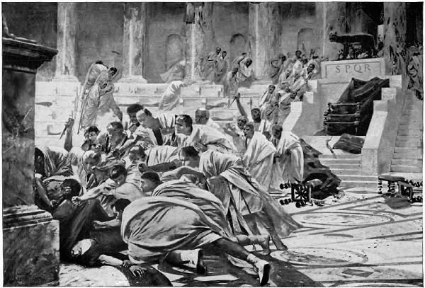 THE ASSASSINATION OF C&AElig;SAR.