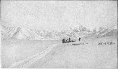 Entering
the range by Cache Creek.