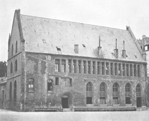 Fig. 64. Library of the Coll&egrave;ge de Navarre, Paris, now destroyed.