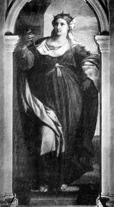 Fig. 7. St. Barbara. Palma Vecchio. Santa Maria
Formosa, Venice