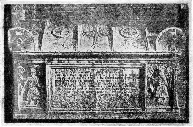 Plate V.&mdash;Tomb of the Doges Jacopo and Lorenzo Tiepolo.