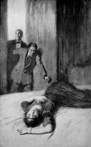 “Gabrielle, my poor niece,” he cried. “She’s
dead&mdash;dead!”