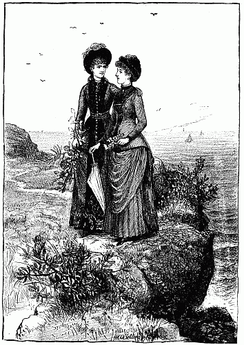 The Cliffs. "I shall always love this rock," said Candace.&mdash;Page 281.