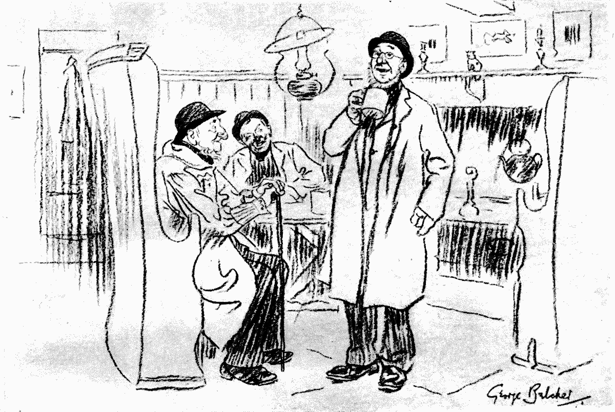 We're doin' fine at the war, Jarge.