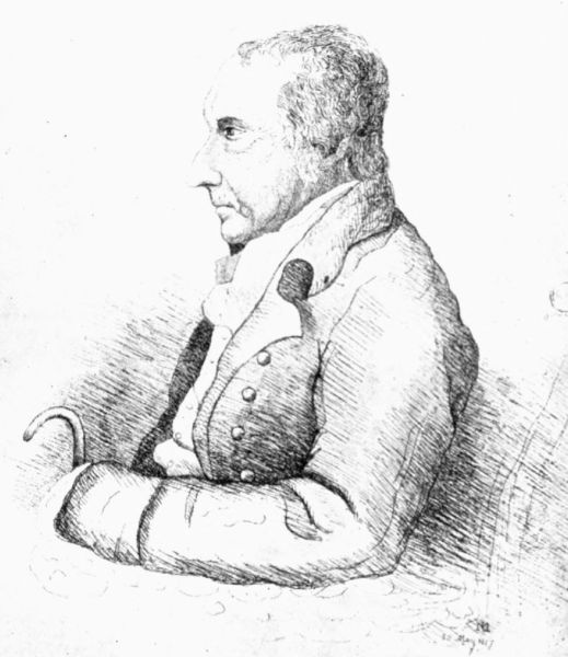 [By permission of "Bath Chronicle."

JOHN PALMER AT THE AGE OF 75.