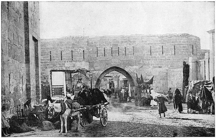 Straattafereel in Ca&iuml;ro.