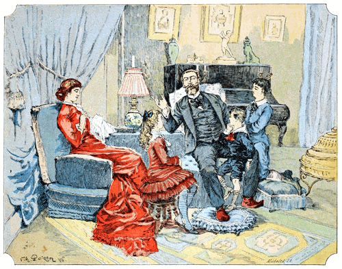 Une veill�e chez les Rinval