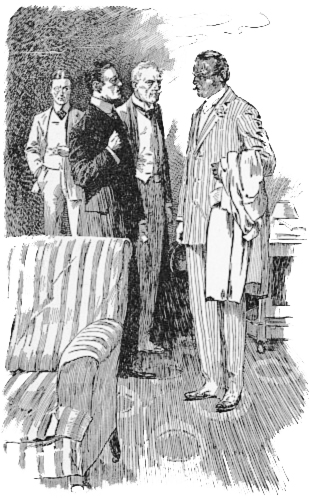 “I am compelled to tell you, and these gentlemen, that
your statement is a lie!”