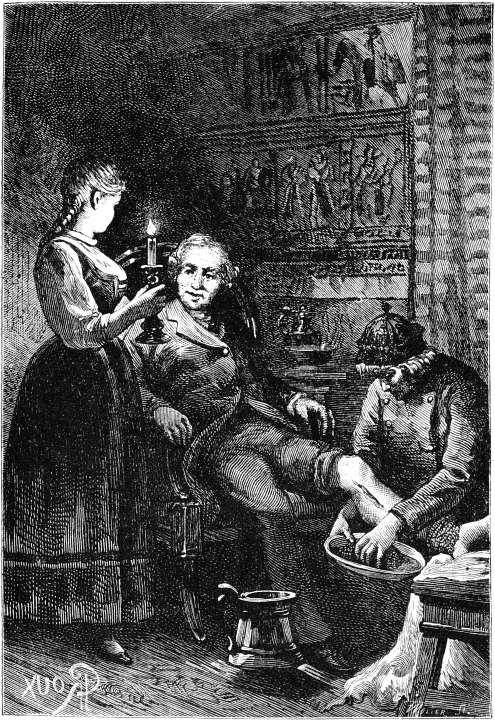 En ontving zoo de verpleging van Hulda en Jo�l. Blz. 95.