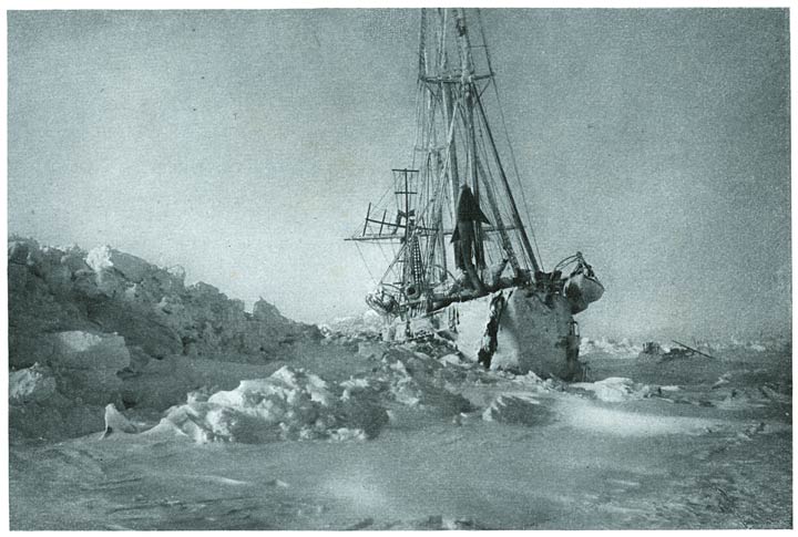 The &ldquo;Fram&rdquo; in the Ice.