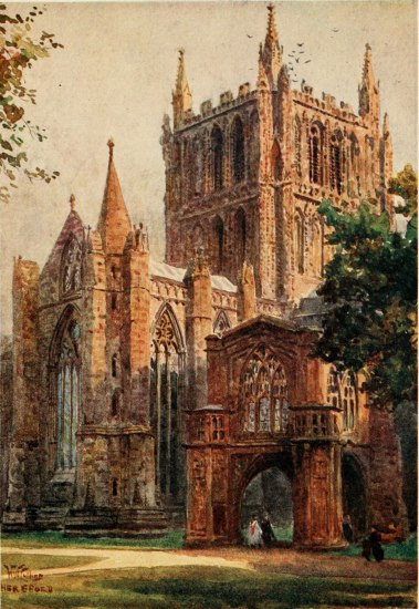 HEREFORD

THE NORTH TRANSEPT