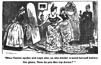 How do you like my
dress?