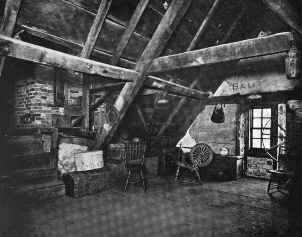 Plate VIII.&mdash;Attic, House of the Seven Gables