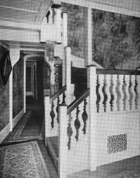 Plate XII.&mdash;Hallway, Pickering House.