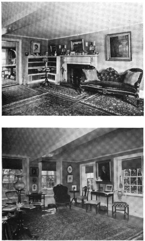 Plate XIV.&mdash;Living Room, Pickering House; Drawing Room, Pickering House.