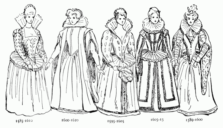 1585-1610&mdash;1600-1620&mdash;1595-1605&mdash;1605-15&mdash;1589-1600