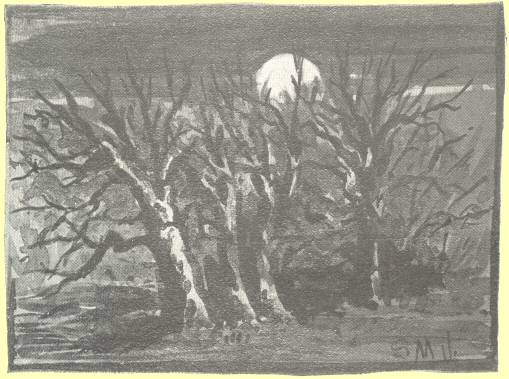 &ldquo;Wyt ti&rsquo;n cofio&rsquo;r lloer yn codi   Dros hen
dderw mawr y llwyn?&rdquo;