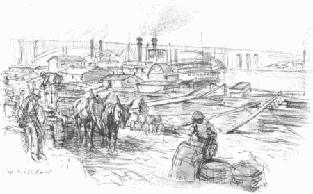 St. Louis needs to be taken by the hand and led around to some municipal-improvement tailor,
some civic haberdasher