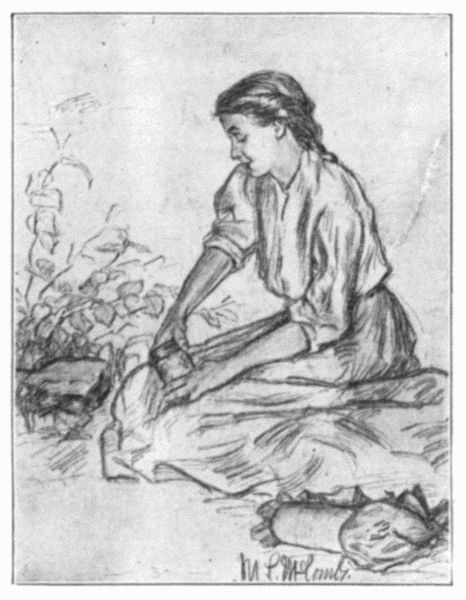 Sophronia soon had the lid off, and the contents
of the jar in her lap.