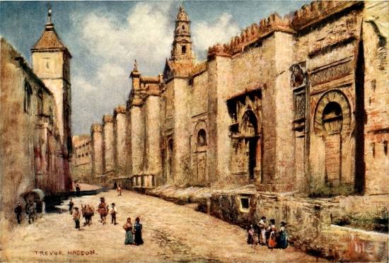 CORDOVA&mdash;OUTER WALL OF THE MOSQUE