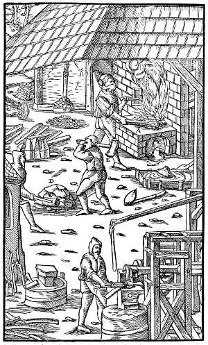 Iron smelting Furnaces