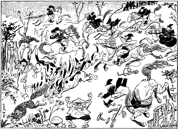 LIKA JOKO'S JOTTINGS.&mdash;No. 5. HUNTING.