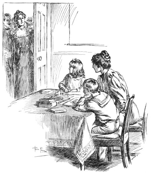 "'NOTHING WOULD SATISFY THESE ABSURD PEOPLE BUT SEEING
THE CHILDREN,' SAID LADY DOROTHY."