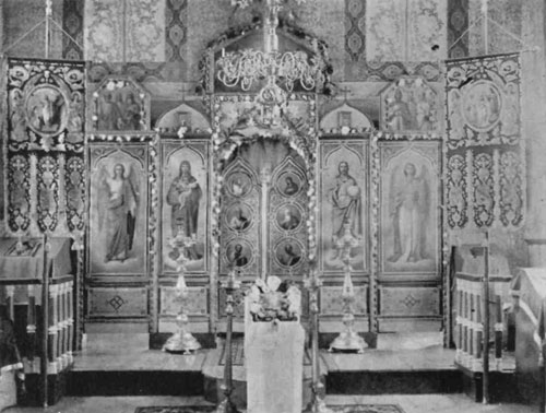 Picture of the interior of the greek catholic church in
St. Michael