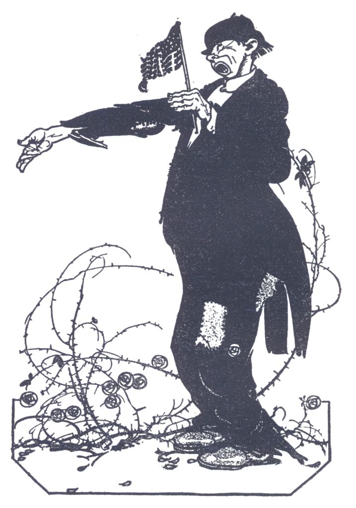 My country, hear my word! you are a
humming bird, also a peach!