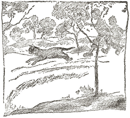 he had to cross the town
  almost from end to end