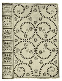 BOOKBINDING IN NATURAL COLOURED PIGSKIN, WITH BLIND
TOOLING. BY FRANZ WEISSE