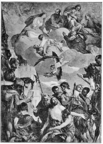 CHURCH OF S. GIORGIO IN BRAIDA, MARTYRDOM OF ST GEORGE
(PAOLO VERONESE)