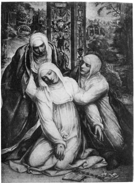 The Ecstasy of St. Catherine.

Detail from Bazzi’s Fresco.