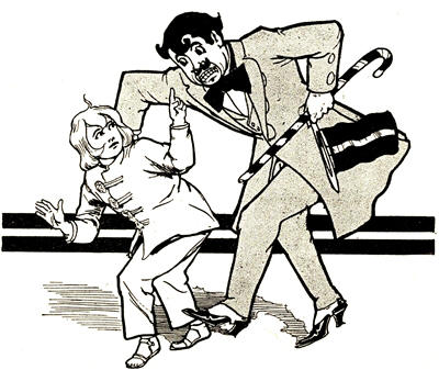 They were courteously
escorted to their chambers.