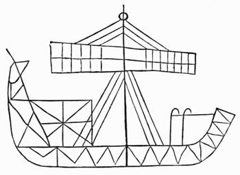Illustration: Fig. 40.&mdash;Symbolical Ship.