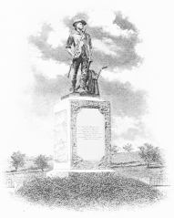 THE MINUTE-MAN.

FRENCH’S FIRST STATUE.
