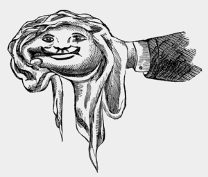 hand made
to look like an apple woman