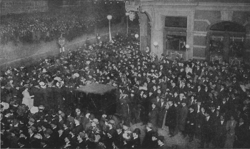 Image unavailable: “The only activity that remained in full progress was the activity of the bulletin-boards.”