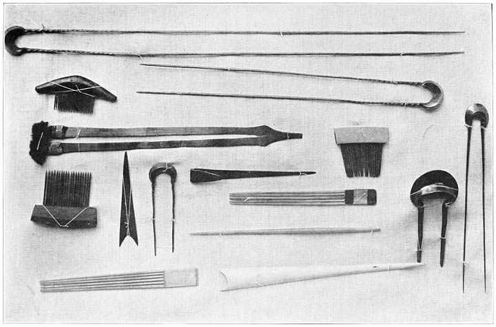 Lushai Men&rsquo;s Hair Ornaments.