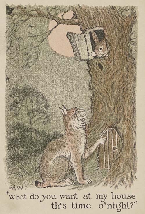 What do you want at my house
this time o' night?